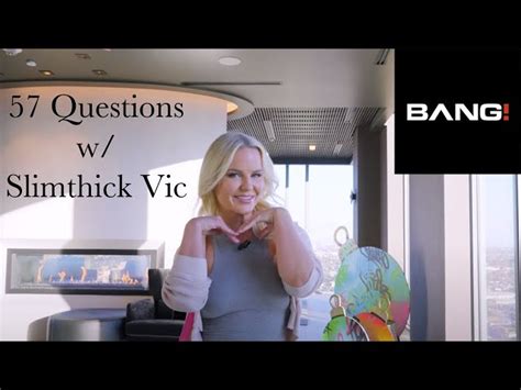 slimthicvic|57 Questions with Slimthick Vic .